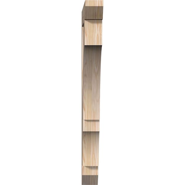 Balboa Slat Smooth Bracket, Douglas Fir, 3 1/2W X 26D X 38H